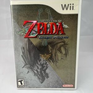 Nintendo Wii Gray The Legend of Zelda Twilight Princess